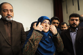 مراسم گرامیداشت روز دانشجو با حضور فاطمه مهاجرانی، سخنگوی دولت - کرمان