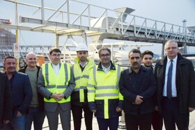 بازدید هیئت تجاری استان اولیانوفسک روسیه از مجتمع بندری آستارا