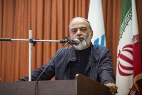 «محمدعلی نادعلی‌زاده» مدیرعامل خبرگزاری دانشجویان ایران (ایسنا) در گرامیداشت روز دانشجو و گرامیداشت بیستمین سالگرد شهید دانشجو «محمدحسن قریب» عکاس ایسنا در دانشگاه آزاد اسلامی نکا