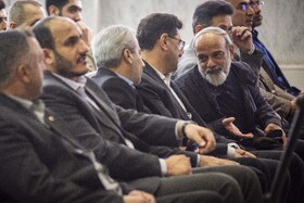 «محمدعلی نادعلی‌زاده» مدیرعامل خبرگزاری دانشجویان ایران (ایسنا) در گرامیداشت روز دانشجو و گرامیداشت بیستمین سالگرد شهید دانشجو «محمدحسن قریب» عکاس ایسنا در دانشگاه آزاد اسلامی نکا