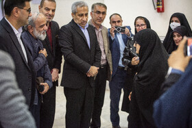 تقدیر «محمدعلی نادعلی‌زاده» مدیرعامل خبرگزاری دانشجویان ایران (ایسنا) از مادر شهید دانشجو «محمدحسن قریب» 