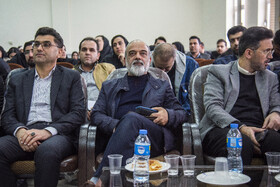 «محمدعلی نادعلی‌زاده» مدیرعامل خبرگزاری دانشجویان ایران (ایسنا) در گرامیداشت روز دانشجو و گرامیداشت بیستمین سالگرد شهید دانشجو «محمدحسن قریب» عکاس ایسنا در دانشگاه آزاد اسلامی نکا