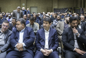 ستار هاشمی، وزیر ارتباطات و فناوری اطلاعات در مراسم یادبود درگذشتگان خانواده معاون رییس جمهور