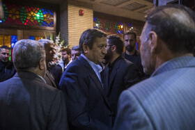 عبدالناصر همتی در مراسم یادبود درگذشتگان خانواده معاون رییس جمهور