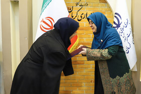 نشست زنان مدیر استان کرمان با حضور فاطمه مهاجرانی، سخنگوی دولت
