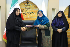 نشست زنان مدیر استان کرمان با حضور فاطمه مهاجرانی، سخنگوی دولت