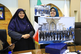 نشست زنان مدیر استان کرمان با حضور فاطمه مهاجرانی، سخنگوی دولت