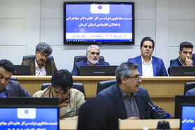 نشست فعالان اقتصادی استان کرمان با حضور فاطمه مهاجرانی، سخنگوی دولت