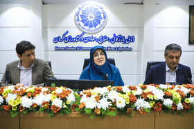 سخنرانی فاطمه مهاجرانی، سخنگوی دولت در نشست فعالان اقتصادی استان کرمان