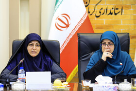 نشست زنان مدیر استان کرمان با حضور فاطمه مهاجرانی، سخنگوی دولت
