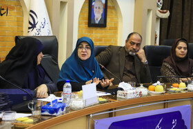 سخنرانی فاطمه مهاجرانی، سخنگوی دولت درنشست زنان مدیر استان کرمان 