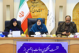 سخنرانی فاطمه مهاجرانی، سخنگوی دولت در نشست زنان مدیر استان کرمان 