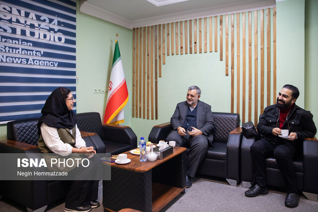 حضور محسن جوادی در ایسنا