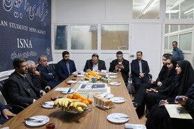 حضور استاندار همدان در دفتر ایسنا