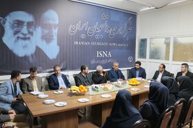 حضور استاندار همدان در دفتر ایسنا