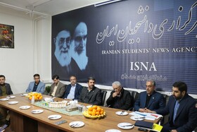 حضور استاندار همدان در دفتر ایسنا