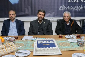 دکتر ملانوری، استاندار همدان در دفتر ایسنا