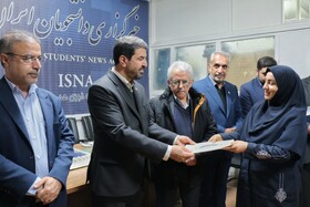 حضور استاندار همدان در دفتر ایسنا