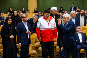 جشنواره ارتقاء شفافیت و رفع موقعیت های تعارض منافع با حضور محمدرضا عارف، معاون اول رئیس‌جمهور