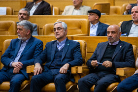 احمد میدری، وزیر کار در جشنواره ارتقاء شفافیت و رفع موقعیت های تعارض منافع