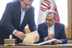 مجید تخت روانچی معاون سیاسی وزیر امور خارجه در نشست کمیته سه‌جانبه مشترک ایران، عربستان سعودی و چین