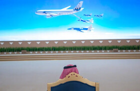 ولی‌عهد سعودی تأسیسات پایگاه هوایی ملک سلمان را افتتاح کرد