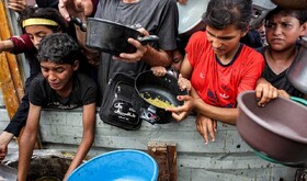 یونیسف: هزاران کودک در غزه همچنان از سوء‌تغذیه حاد رنج می‌برند