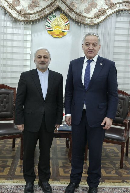 رایزنی کنسولی جلال‌زاده با وزیر خارجه تاجیکستان