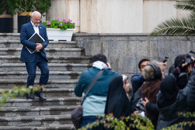 محسن حاجی میرزایی، رئیس دفتر رئیس‌جمهور در  حاشیه جلسه هیات دولت - ۱۹ آذر