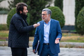 محمدرضا ظفرقندی، وزیر بهداشت، درمان و آموزش پزشکی در حاشیه جلسه هیات دولت - ۱۹ آذر