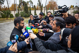 اسماعیل سقاب اصفهانی، رئیس سازمان بهینه‌ سازی و مدیریت راهبردی انرژی در حاشیه جلسه هیات دولت - ۱۹ آذر