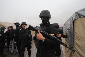 مانور زلزله «صلابت آذربایجان» در تبریز