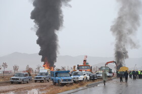 مانور زلزله «صلابت آذربایجان» در تبریز