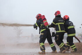 مانور زلزله «صلابت آذربایجان» در تبریز