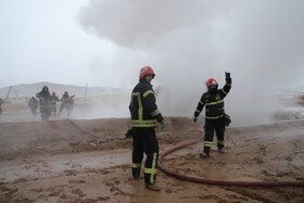 مانور زلزله «صلابت آذربایجان» در تبریز