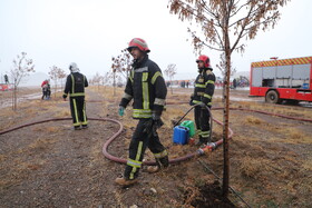 مانور زلزله «صلابت آذربایجان» در تبریز