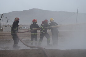 مانور زلزله «صلابت آذربایجان» در تبریز