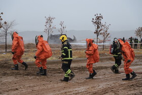 مانور زلزله «صلابت آذربایجان» در تبریز