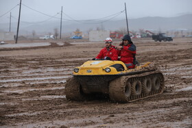 مانور زلزله «صلابت آذربایجان» در تبریز