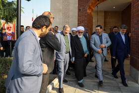 آیت‌الله احمد مروی، تولیت آستان قدس رضوی در مراسم افتتاح فاز ۳ زائرسرا رضوی - مشهد
