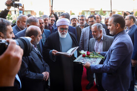 آیت‌الله احمد مروی، تولیت آستان قدس رضوی در مراسم افتتاح فاز ۳ زائرسرا رضوی - مشهد
