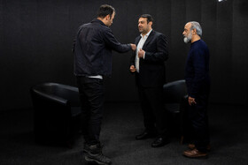 بازدید ابوالفضل نجارزاده، مدیرعامل بانک ملی از ایسنا