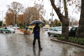 «باران و برف، نوای تازه‌ای در هوای همدان نواختند»