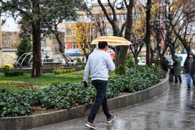 «باران و برف، نوای تازه‌ای در هوای همدان نواختند»