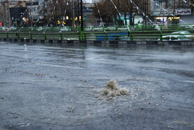 «باران و برف، نوای تازه‌ای در هوای همدان نواختند»