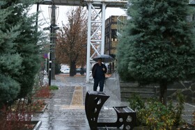 «باران و برف، نوای تازه‌ای در هوای همدان نواختند»