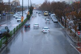 «باران و برف، نوای تازه‌ای در هوای همدان نواختند»