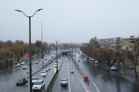 «باران و برف، نوای تازه‌ای در هوای همدان نواختند»