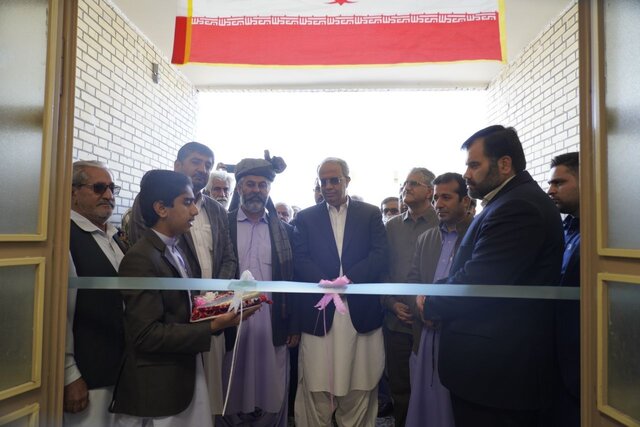 افتتاح مدرسه ۱۲ کلاسه شبانه روزی مهدیه خاش