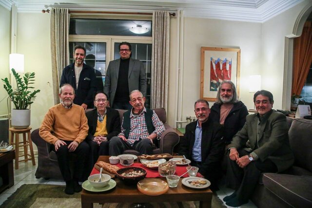 مجمع دبیران جشنواره موسیقی فجر در خانه حسن ریاحی